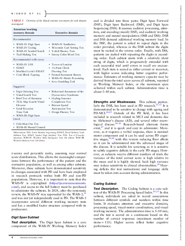 Download Attention/working memory and executive function in Parkinson's disease: review, critique, and recommendations.